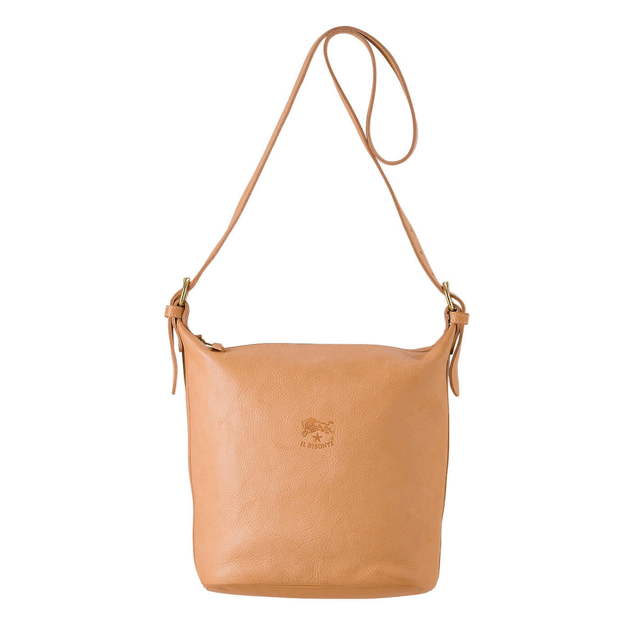 IL BISONTE　Leather Shoulder Bag